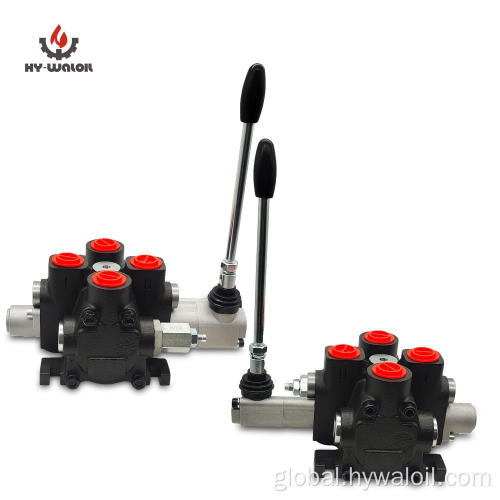 Hand Control Hydraulic Valve PC100-1 PC100 Series Manual Work Sectional Hydraulic Control Valve Factory